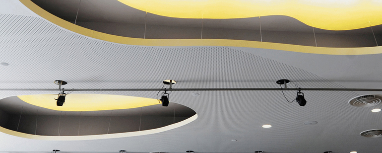 Falsos techos registrables