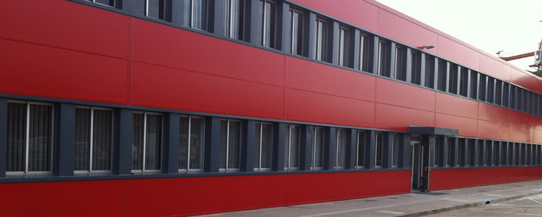 Fachadas arquitectónicas de panel sandwich