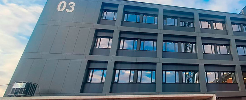 Instaladores de fachadas ventiladas de panel composite de aluminio ALUCOIL en Valladolid